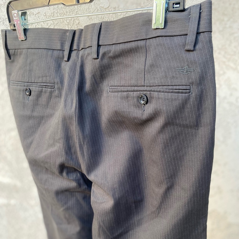 NW Dockers Slim Fit Pinstripes Dress Pants Sz 33x32